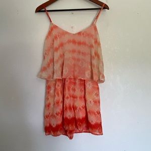 Charlotte Russe Tie-Dye Romper